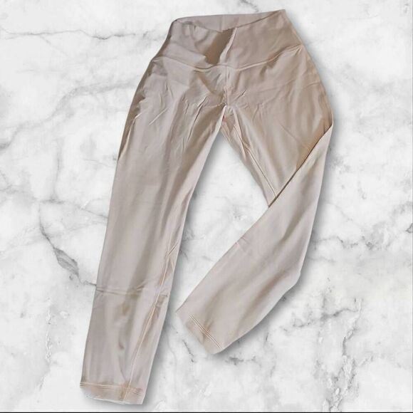 Lululemon Size 10 Aligns 25" Light Pink - Picture 2 of 5